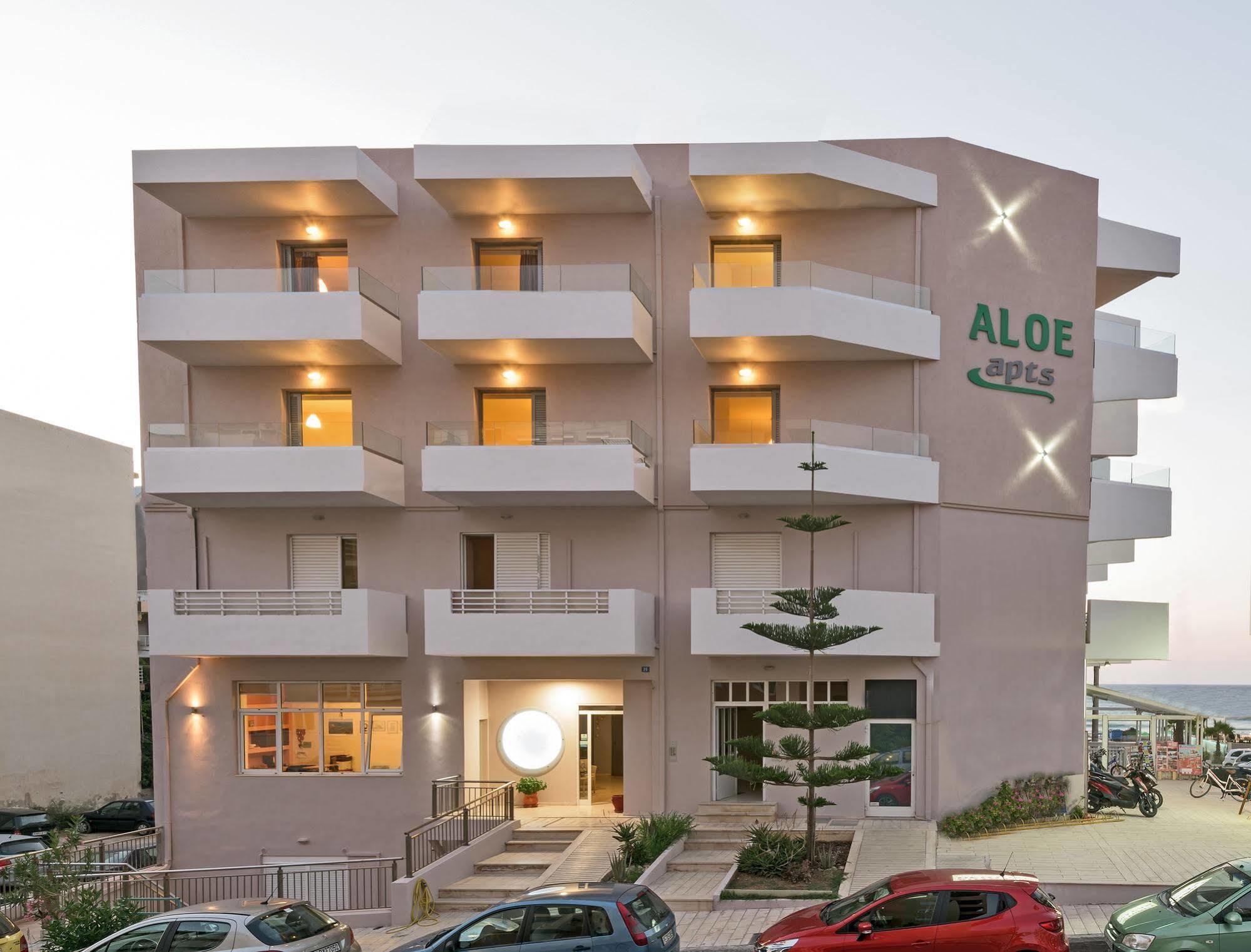 ريثيمنو Aloe Apartments المظهر الخارجي الصورة